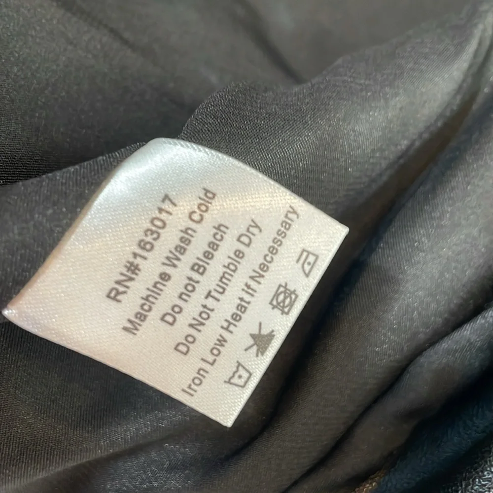 NWT Princess Polly Ellen Faux Leather Blazer Jacket Size S/M Black Tailored - Picture 9 of 10